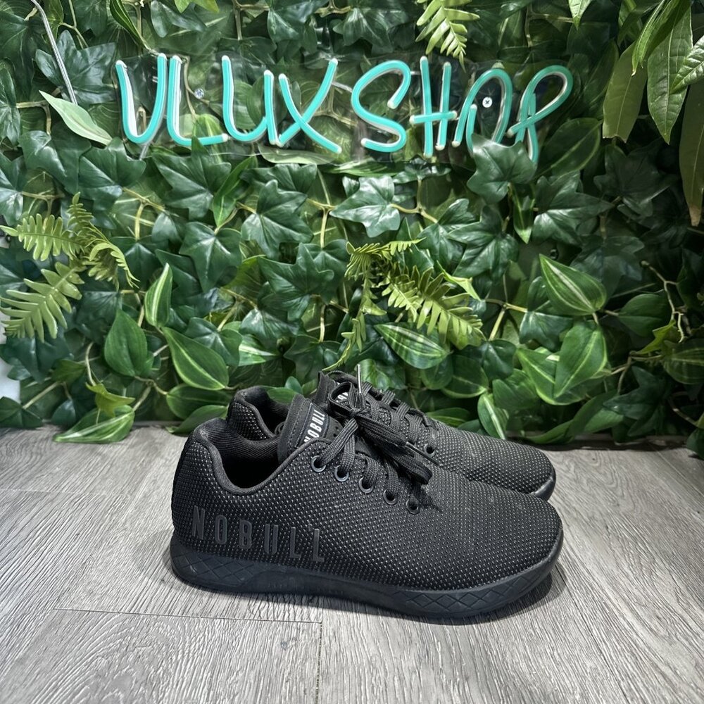 NOBULL Outwork SuperFabric Women's US 7.5  Black Casual Sneakers Trainers